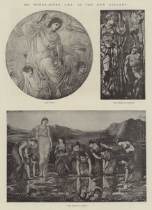 Herr Burne-Jones, ARA, in der New Gallery von Edward Burne Jones